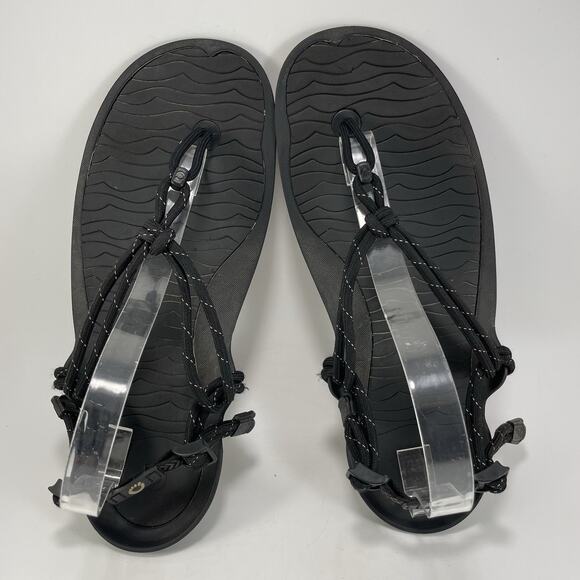Xero Shoes Aqua Cloud Strappy Sandals Mens Size 13 Black Minimal Barefoot - Picture 5 of 9